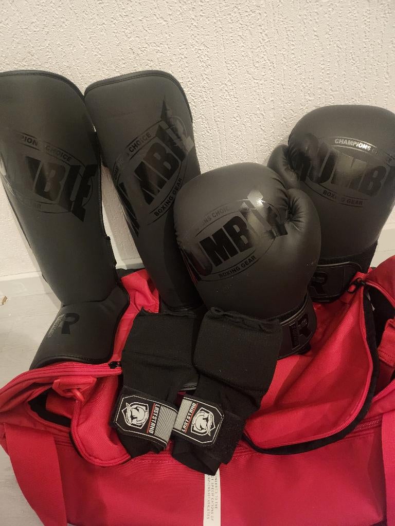 Kickbox beschermers, Ophalen of Verzenden, Zo goed als nieuw, Boksbeschermers