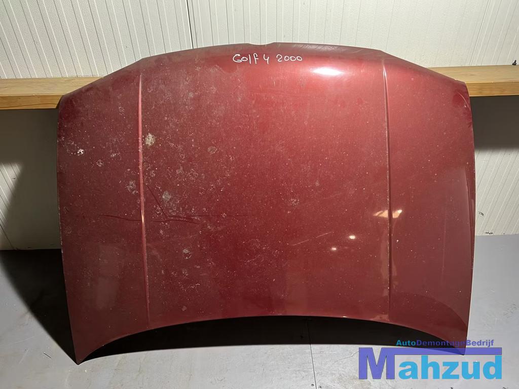 VW GOLF 4 Rood motorkap 1997-2003, Gebruikt, Volkswagen, Volkswagen AG, Motorkap