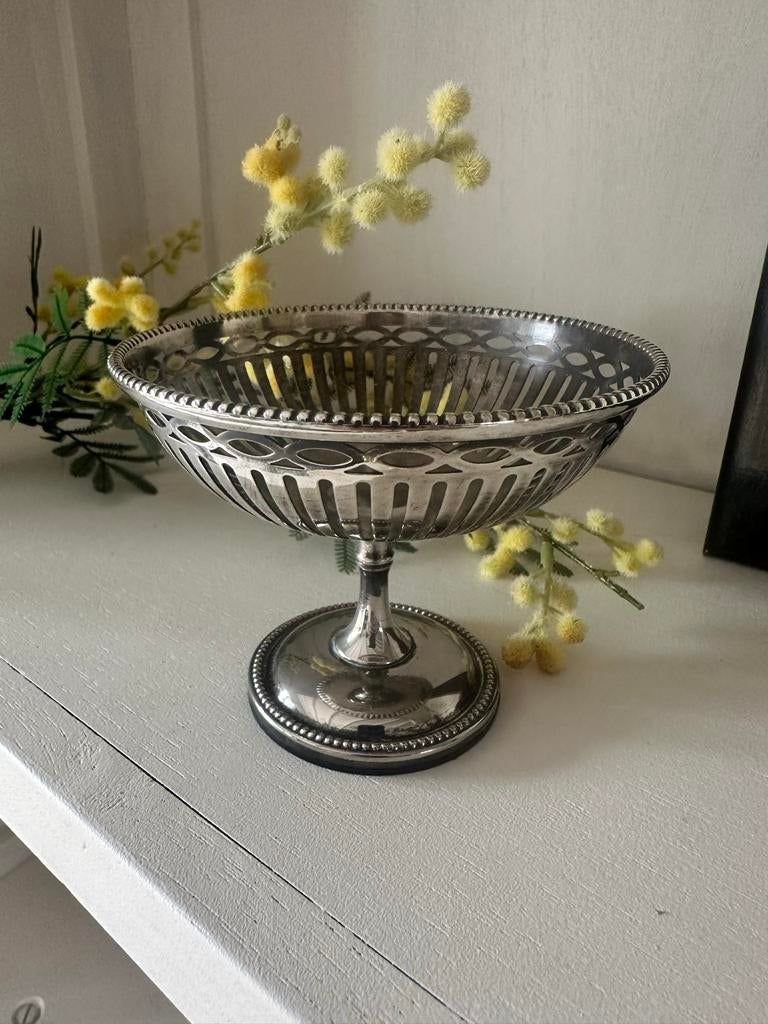 Keltum verzilverd bonbonschaaltje, Ophalen, Zilver