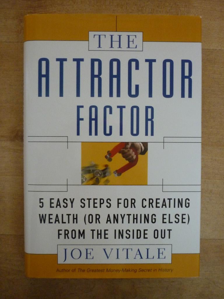 Boek Attractor Factor Joe Vitale, Boeken, Ophalen, Zo goed als nieuw, Spiritualiteit algemeen, Overige typen