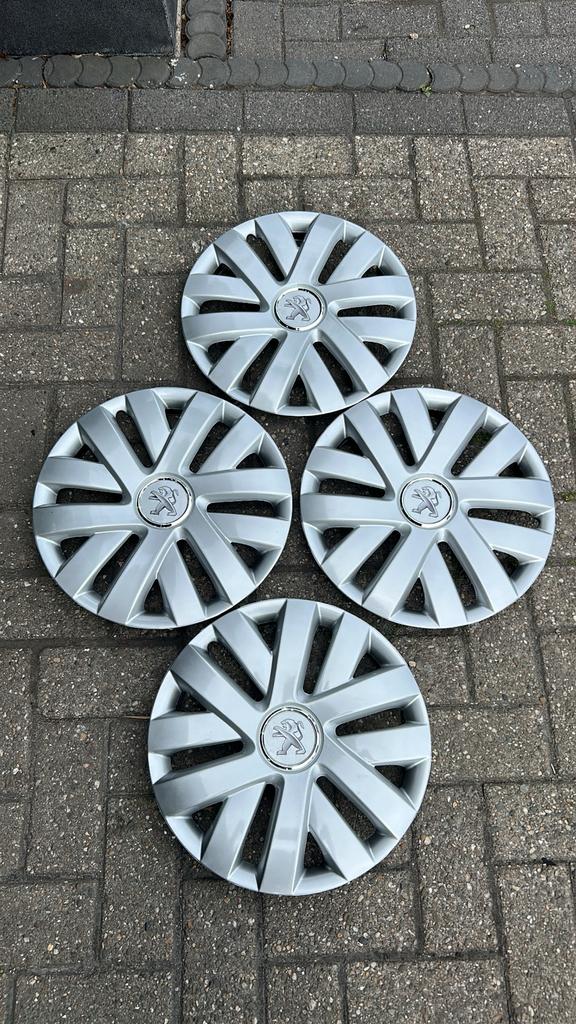 Set Peugeot Wieldoppen 14 inch, Auto diversen, Wieldoppen, Ophalen of Verzenden, Nieuw