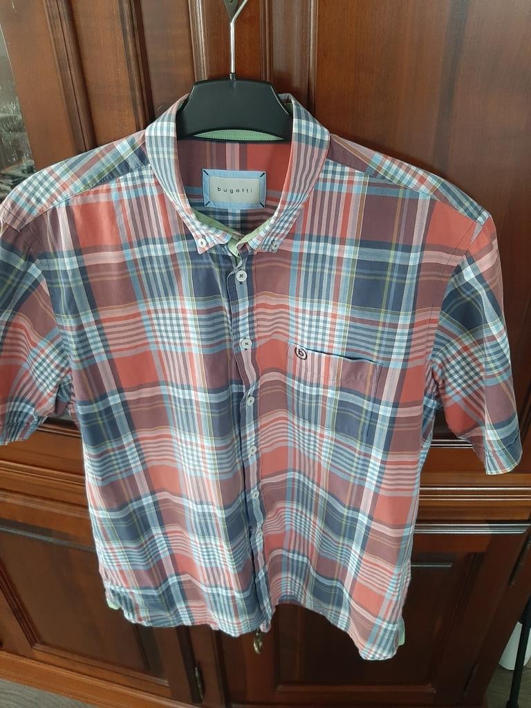 Hemd, Ophalen of Verzenden, Zo goed als nieuw, Blauw, Halswijdte 41/42 (L)