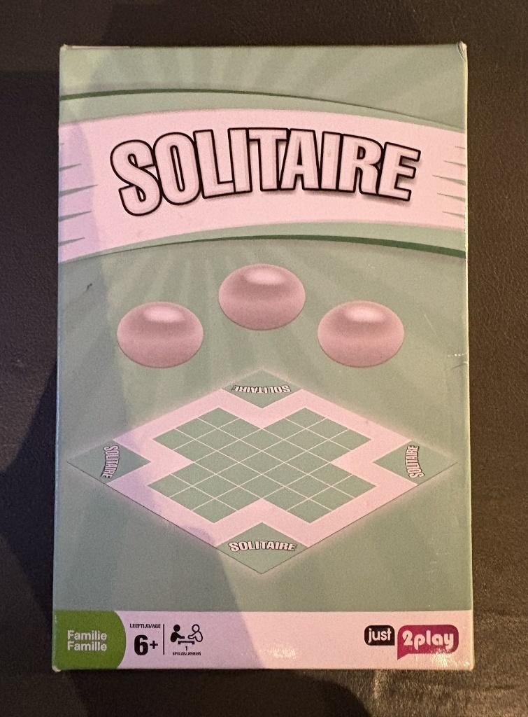 Solitaire, Hobby en Vrije tijd, Gezelschapsspellen | Bordspellen, Gebruikt, Ophalen of Verzenden