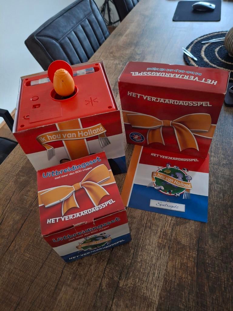 Verjaardagspel ik hou van Holland met uitbreiding, Hobby en Vrije tijd, Ophalen of Verzenden