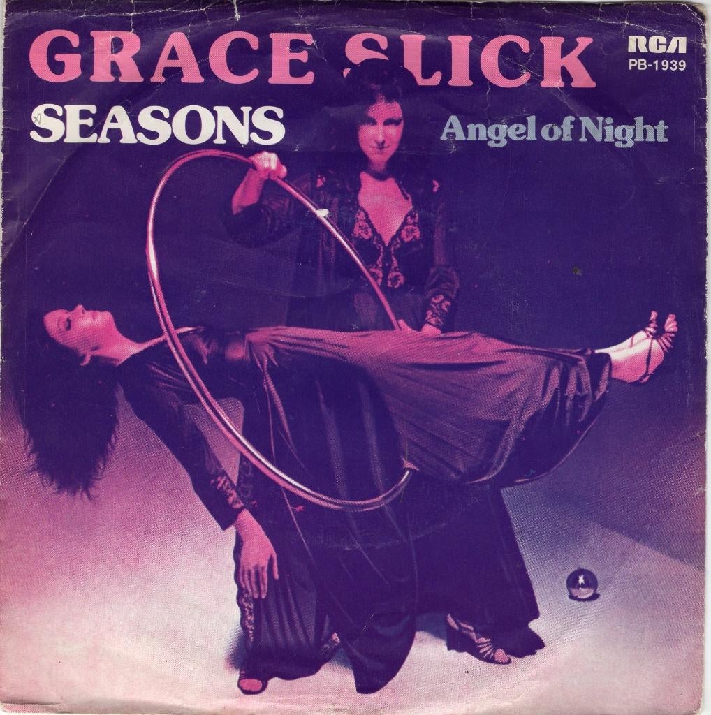 GRACE SLICK  -  Seasons, Gebruikt, 7 inch, Single, Ophalen of Verzenden