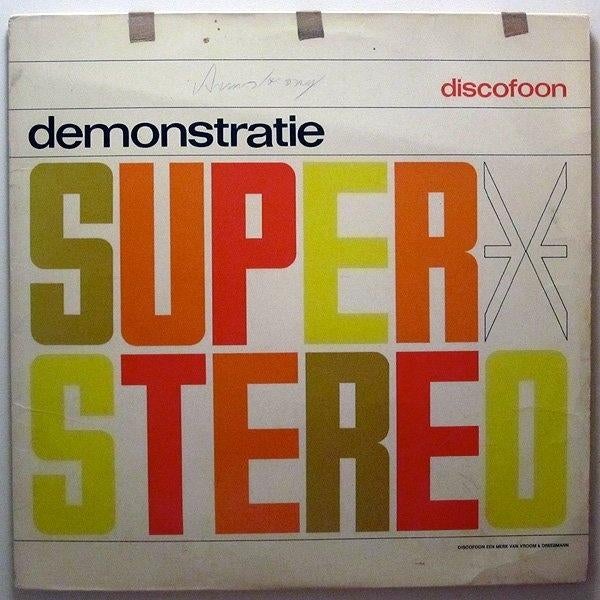 STEREO TEST LP DISCOFOON Super Stereo (Vroom en Dreesman), Ophalen, Gebruikt, Overige merken