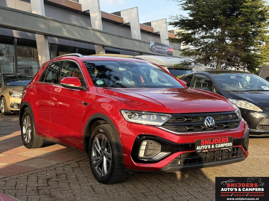 Volkswagen T-Roc 1.5 TSI Sport Business R panoramadak, Stof, Zwart, 4 cilinders, Bedrijf