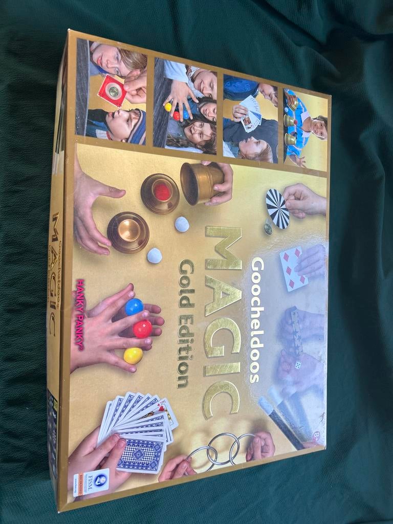 Goochel doos Gold Edition, Hobby en Vrije tijd, Overige Hobby en Vrije tijd, Ophalen of Verzenden, Gebruikt
