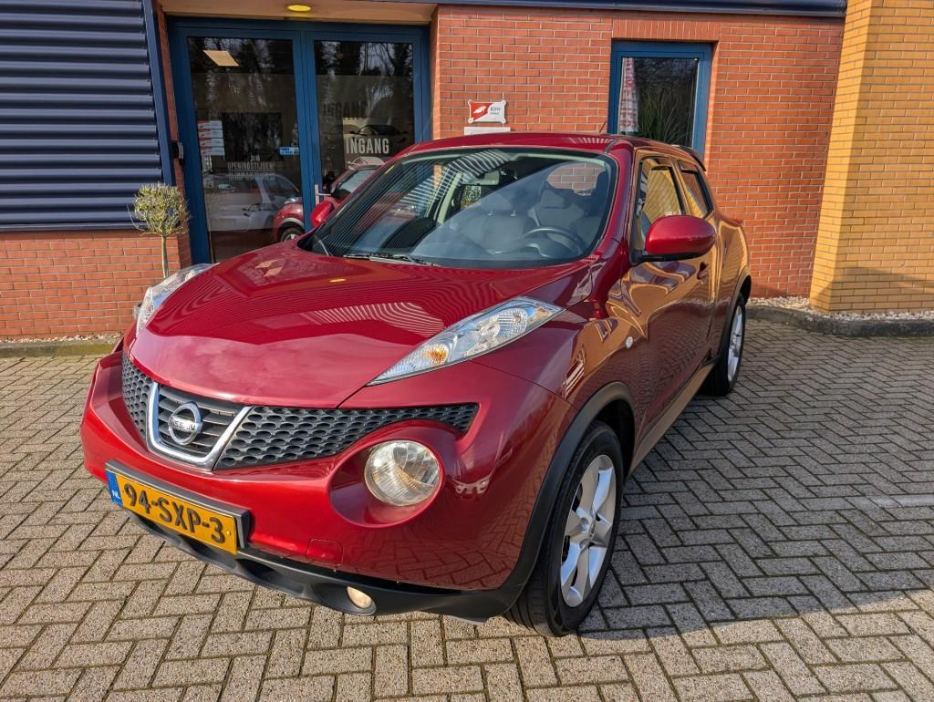 Nissan JUKE 1.6 ACENTA ECO, Cruise, Airco, Navigatie, Euro 5, 4 cilinders, 49 €/maand, Origineel Nederlands