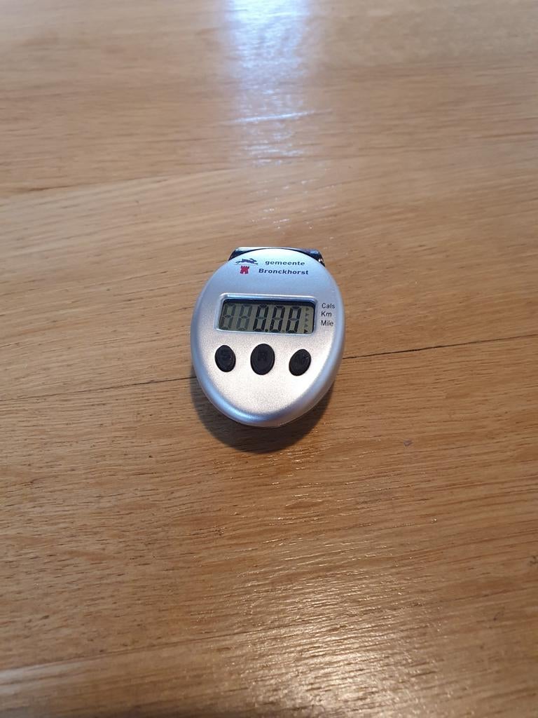 Stappenteller, Ophalen