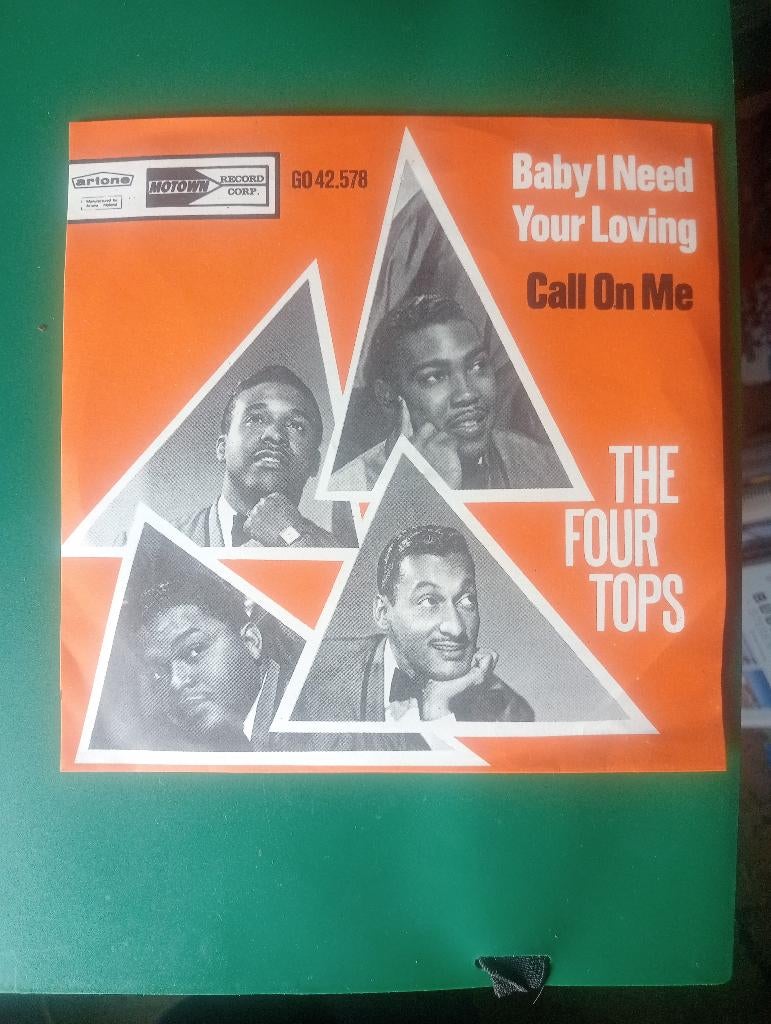 Single very rare four tops, Verzenden, 7 inch, Single, Zo goed als nieuw