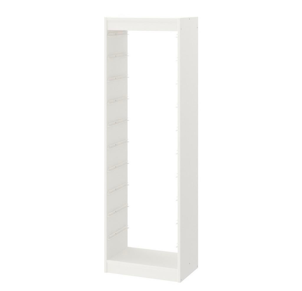 Gratis IKEA Trofast kast frame wit 46x30x145, Ophalen, Gebruikt