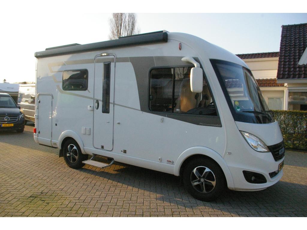Hymer B 444 DL Hefbed, zeer compact, Top indeling., Caravans en Kamperen, Campers, Integraal, Reservewiel, Ringverwarming, Fiat