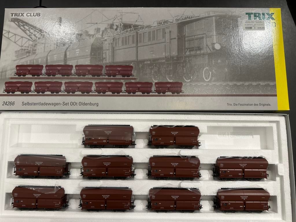 Trix H0 24266 set OOt Oldenburg Insider Club set nieuw, Hobby en Vrije tijd, Modeltreinen | H0, Nieuw, Wagon, Gelijkstroom, Trix