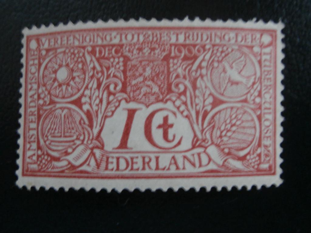 NL 1906; TUBERCULOSEZEGEL NVPHNR 84, Verzenden, T/m 1940, Postfris