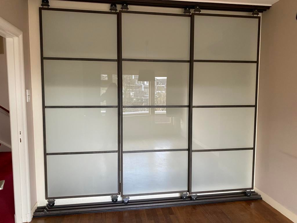 Schuifdeuren voor kast of ruimte afscheiding -GRATIS OPHALEN, Doe-het-zelf en Verbouw, Deuren en Horren, Ophalen, Gebruikt, Binnendeur