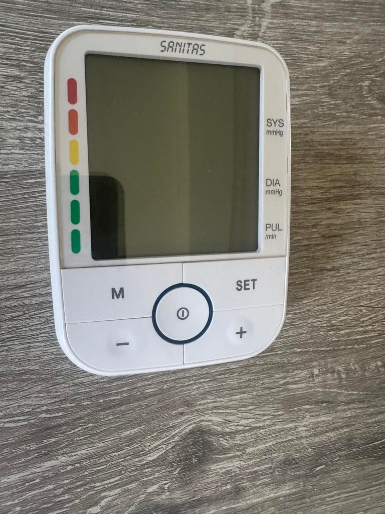 Sanitas Bloeddrukmeter voor nauwkeurige metingen, Ophalen of Verzenden, Zo goed als nieuw, Overige typen