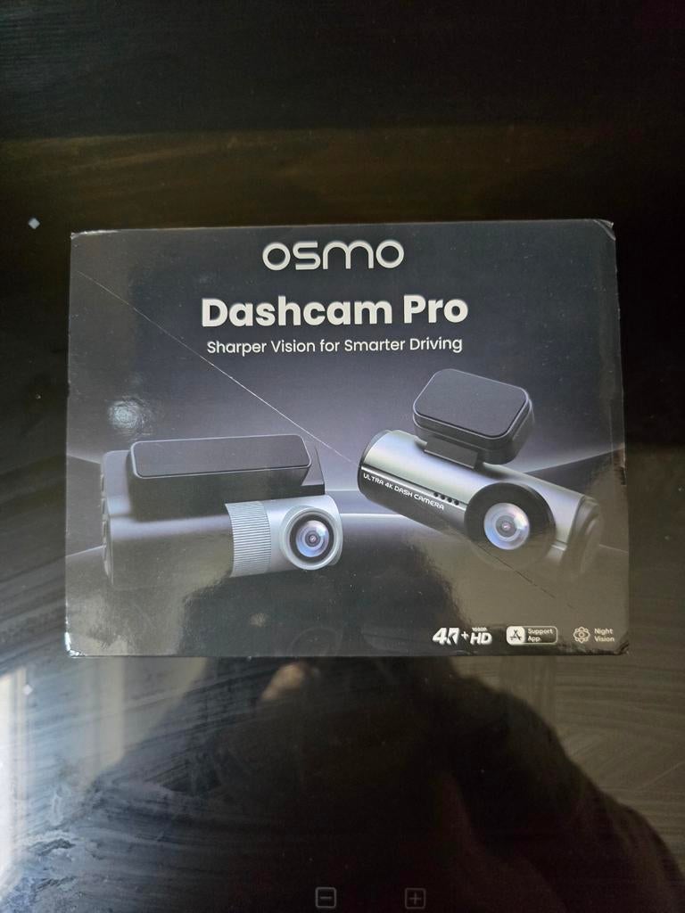 Osmo Dashcam Pro – Ultra 4K + 1080P Set, Auto diversen, Dashcams, Ophalen of Verzenden