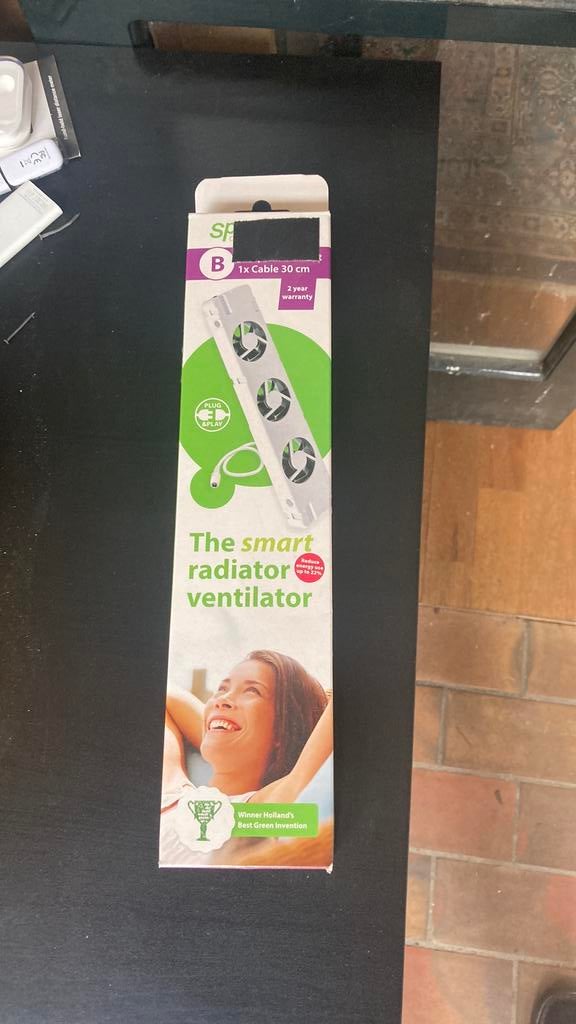 Speedcomfort Radiator ventilatoren! Met 2 kabels, Ophalen, Minder dan 30 cm, Overige typen, Minder dan 60 cm