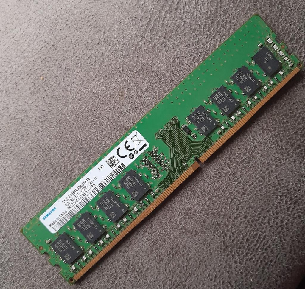 4GB DDR4 2133MHz Desktop Werkgeheugen, Computers en Software, RAM geheugen, Gebruikt, DDR4, Ophalen of Verzenden, Laptop