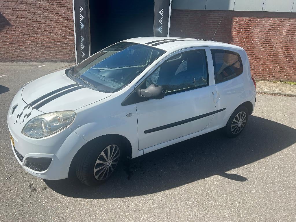 Renault Twingo 1.1 2008 Wit, Auto's, Renault, Voorwielaandrijving, Twingo, 31 €/maand, 4 cilinders