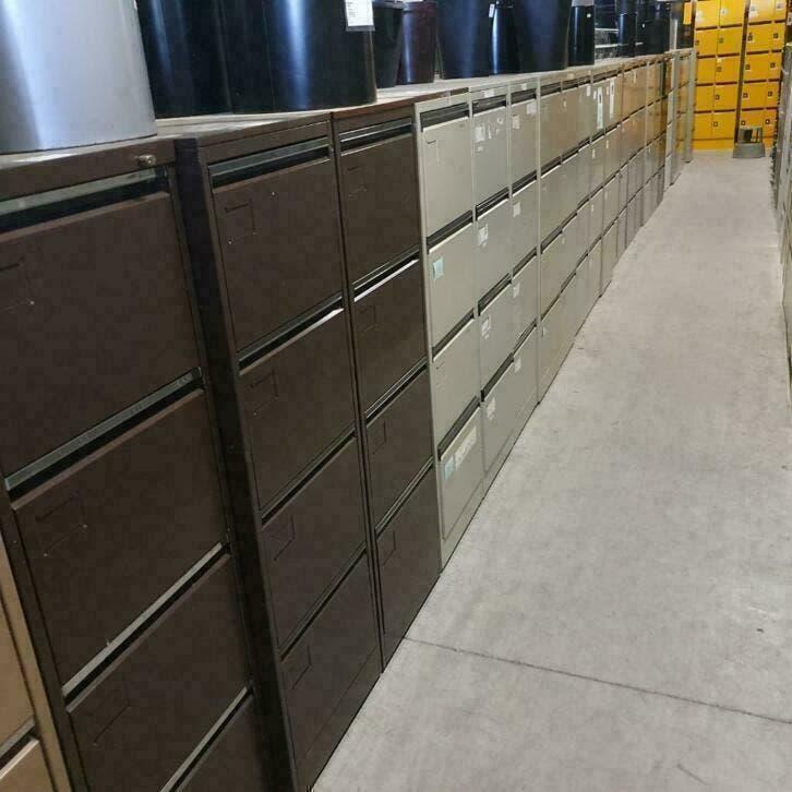 diverse stalen dossierkasten archiefkasten 4 laden kast, Huis en Inrichting, Kasten | Ladekasten, 5 laden of meer, Ophalen, Gebruikt