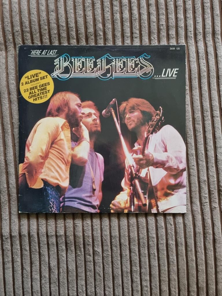 Dubbel LP Bee Gees Live, Ophalen of Verzenden