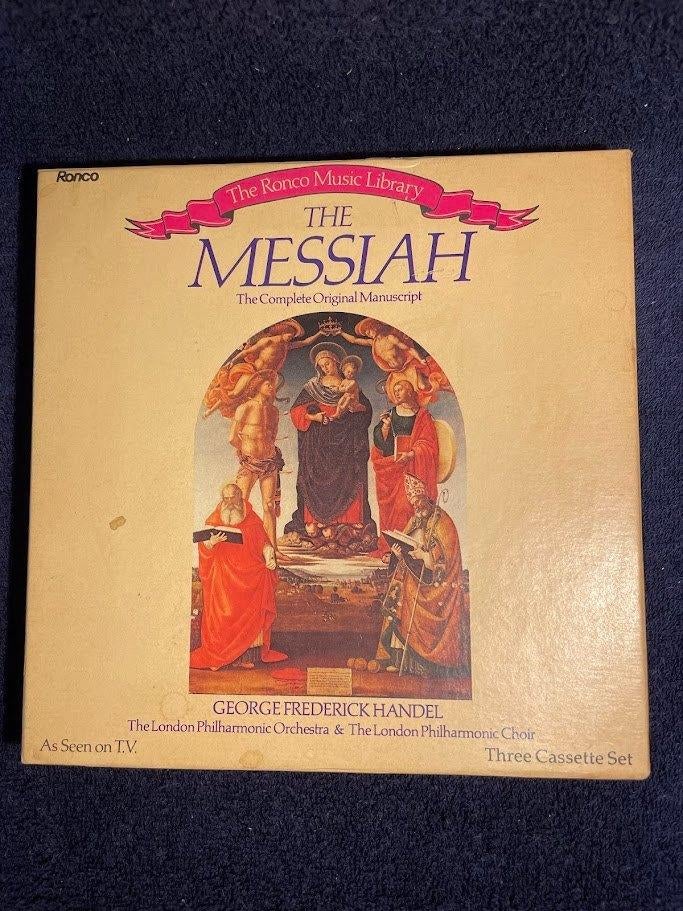 Cassettes: The Messiah – Händel., Gebruikt, 2 t/m 25 bandjes, Klassiek, Ophalen of Verzenden