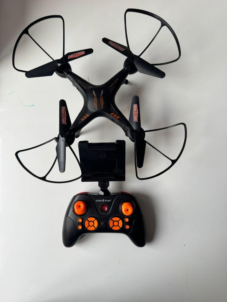 Drone met camera, afstandsbediening en telefoonhouder, Ophalen of Verzenden