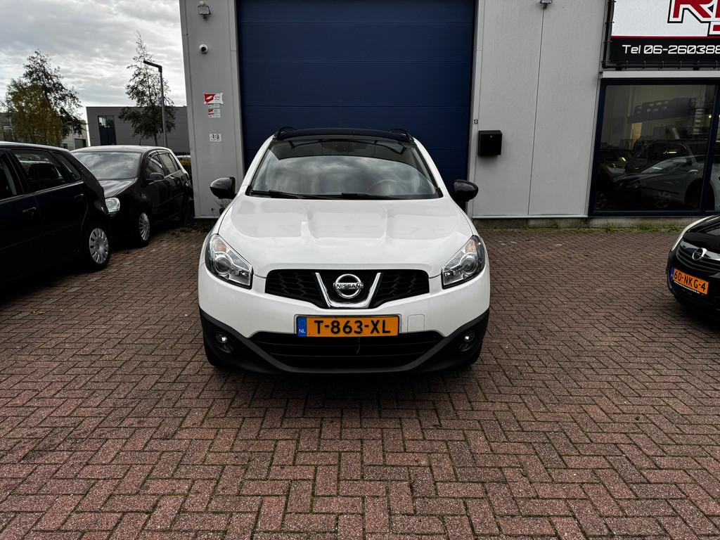 Nissan Qashqai +2, Euro 5, Gebruikt, Zwart, Wit