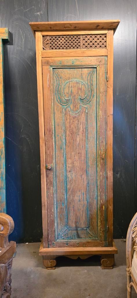 Prachtig bewerkte kast uit Bali., Huis en Inrichting, Kasten | Buffetkasten, Nieuw, Minder dan 100 cm, 50 tot 100 cm, 25 tot 50 cm