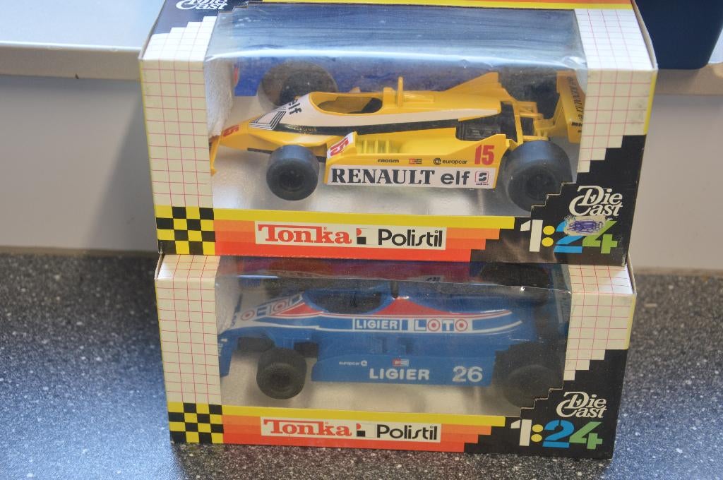 2 x  race auto  van Tonka / Polistil, Ophalen of Verzenden, Nieuw, Auto, Overige merken