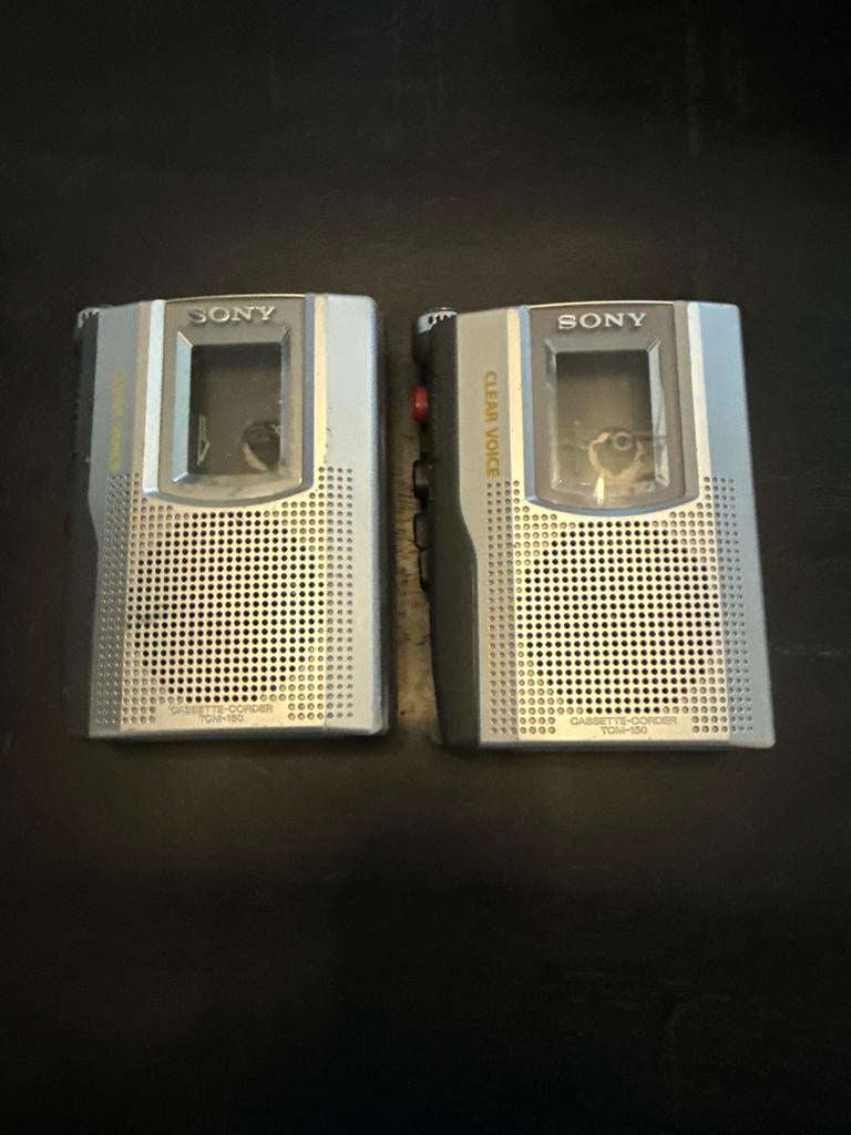 Sony Cassette Recorder - Vintage Draagbare Recorder, Ophalen of Verzenden, Walkman