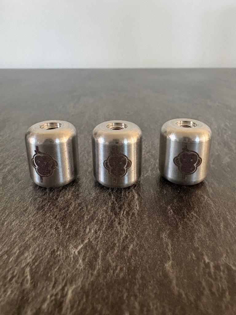 3x metalen monkey Climber bobbins, Ophalen of Verzenden, Nieuw, Overige typen