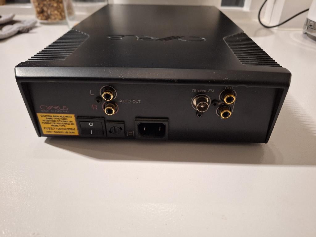 Cyrus fm 7.5 tuner smooth black, Ophalen of Verzenden, Gebruikt