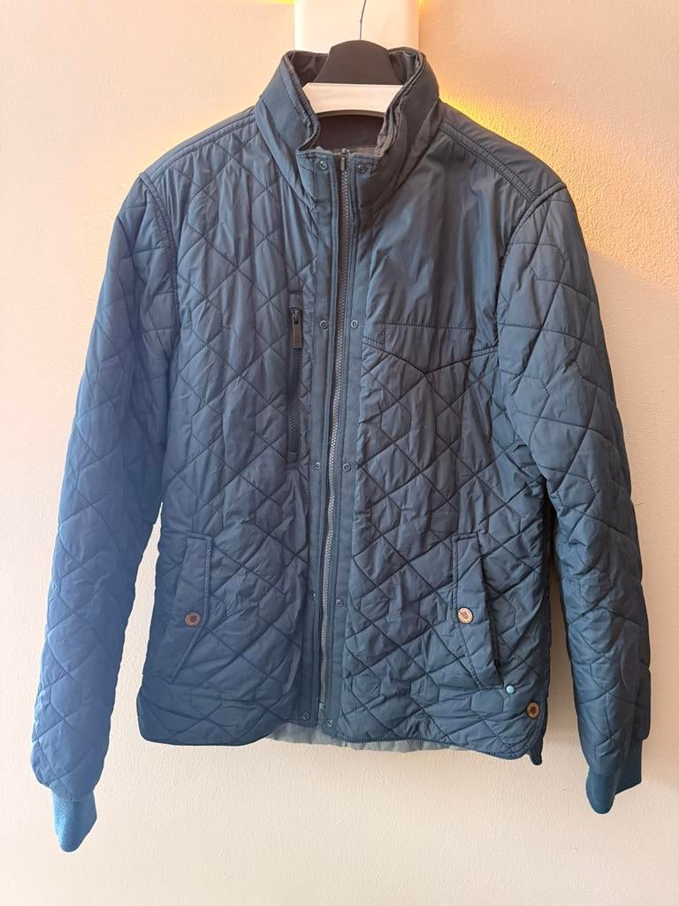 Jas Cast Iron XL, Kleding | Heren, Jassen | Winter, Blauw, Maat 56/58 (XL), Ophalen of Verzenden, Zo goed als nieuw