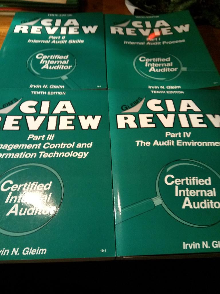 boeken CIA REVIEW 4 delen, Ophalen of Verzenden, Beta