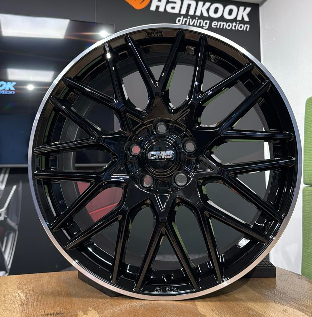 Nieuwe 18 inch zwarte velgen 5x112 Audi Volkswagen Seat Cupr, Ophalen, 18 inch, Velg(en), Nieuw