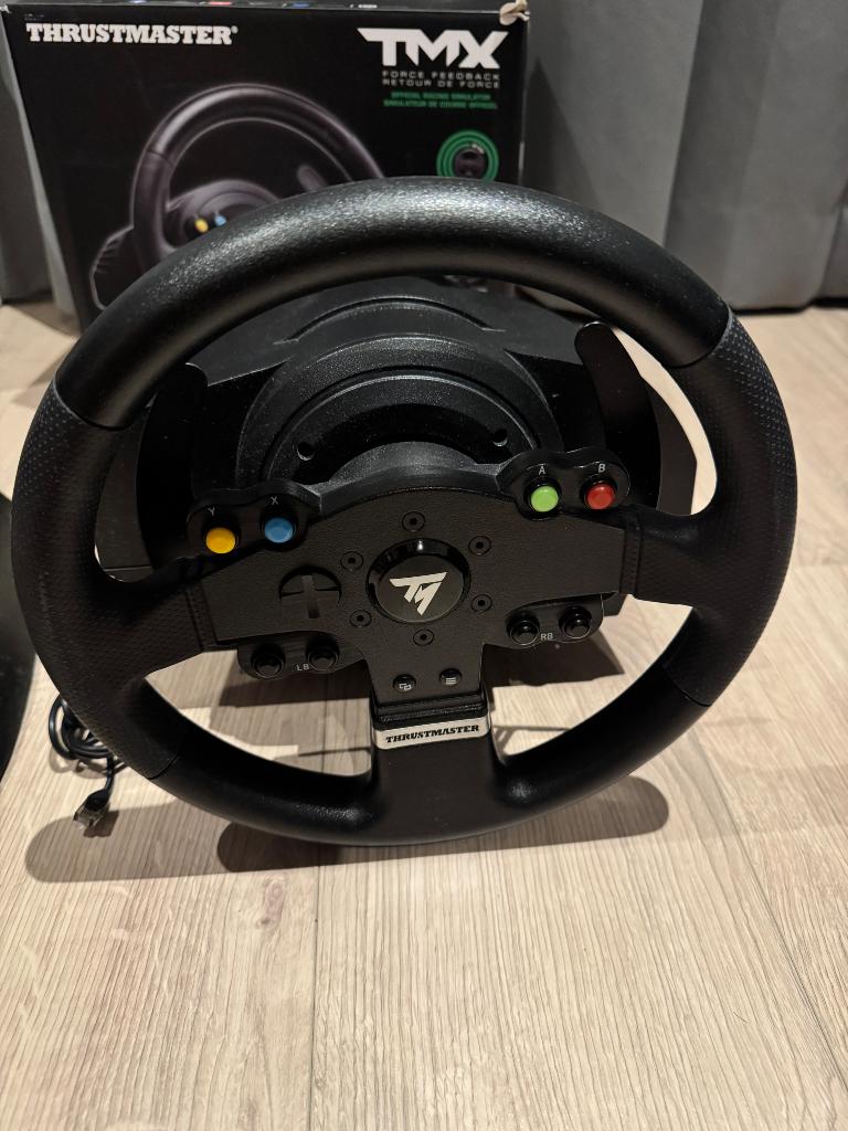 Thrustmaster TMX Force Feedback Race-stuur (Xbox & PC), Ophalen of Verzenden, Zo goed als nieuw, Trustmaster