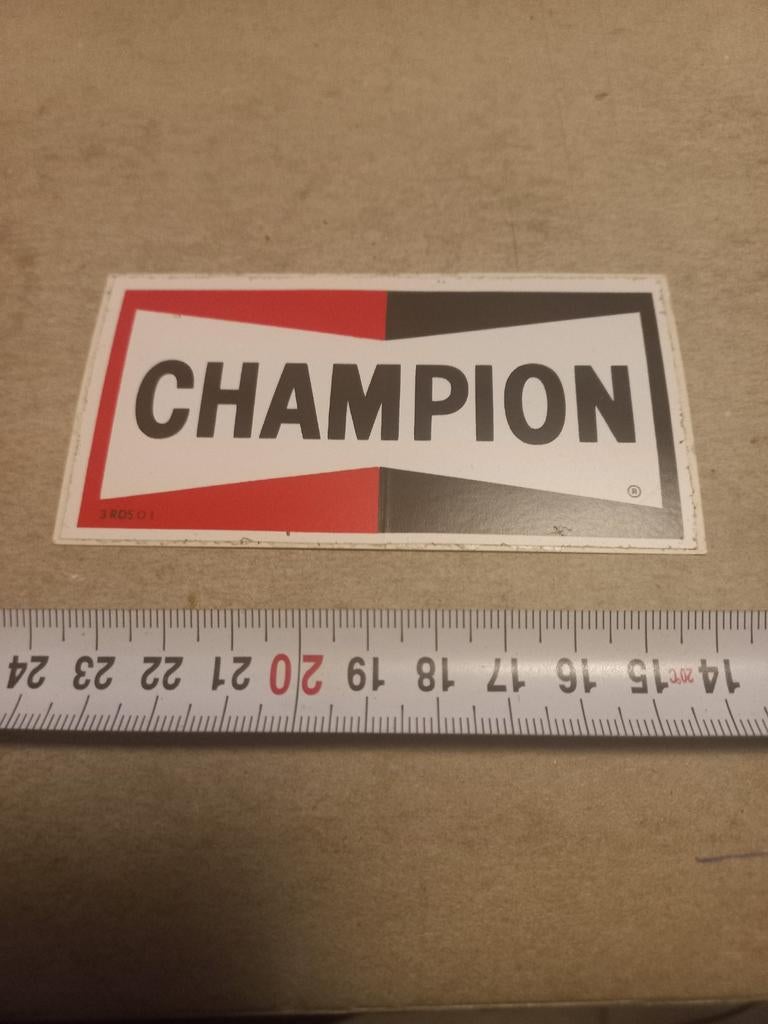 Champion, Verzamelen, Ophalen of Verzenden, Zo goed als nieuw