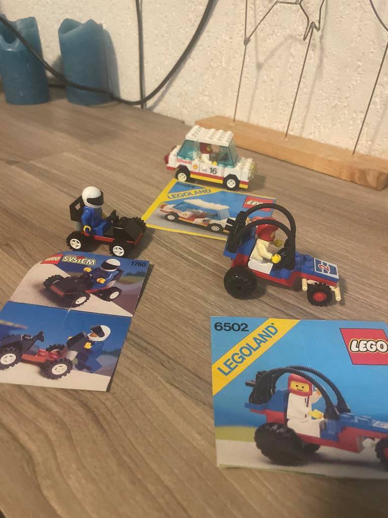 Lego 6502, 1760 & 6634 met instructie, Ophalen of Verzenden, Gebruikt, Complete set, Lego