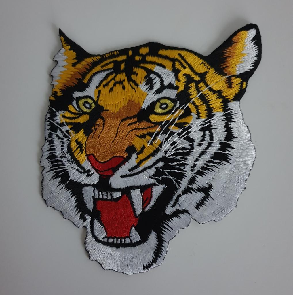 Patch Tiger kop, o.a. 313 squadron, Verzamelen, Ophalen of Verzenden, Nieuw, Patch, Badge of Embleem