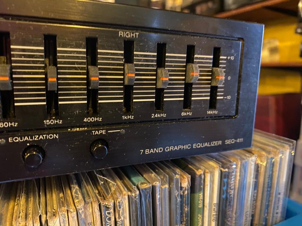 Sony graphic equalizer SEQ 411, -, -, Ophalen of Verzenden, Zo goed als nieuw