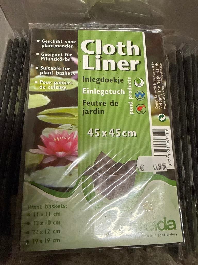 Velda Plantdoekje 45x45cm - Nieuw, Tuin en Terras, Vijver-toebehoren, Ophalen of Verzenden, Nieuw, Overige typen