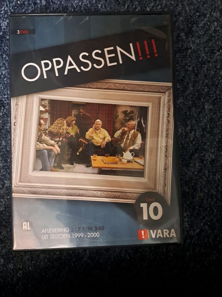 Oppassen- seizoen 10 (dvd), Cd's en Dvd's, Dvd's | Tv en Series, Vanaf 12 jaar, Ophalen of Verzenden, Zo goed als nieuw