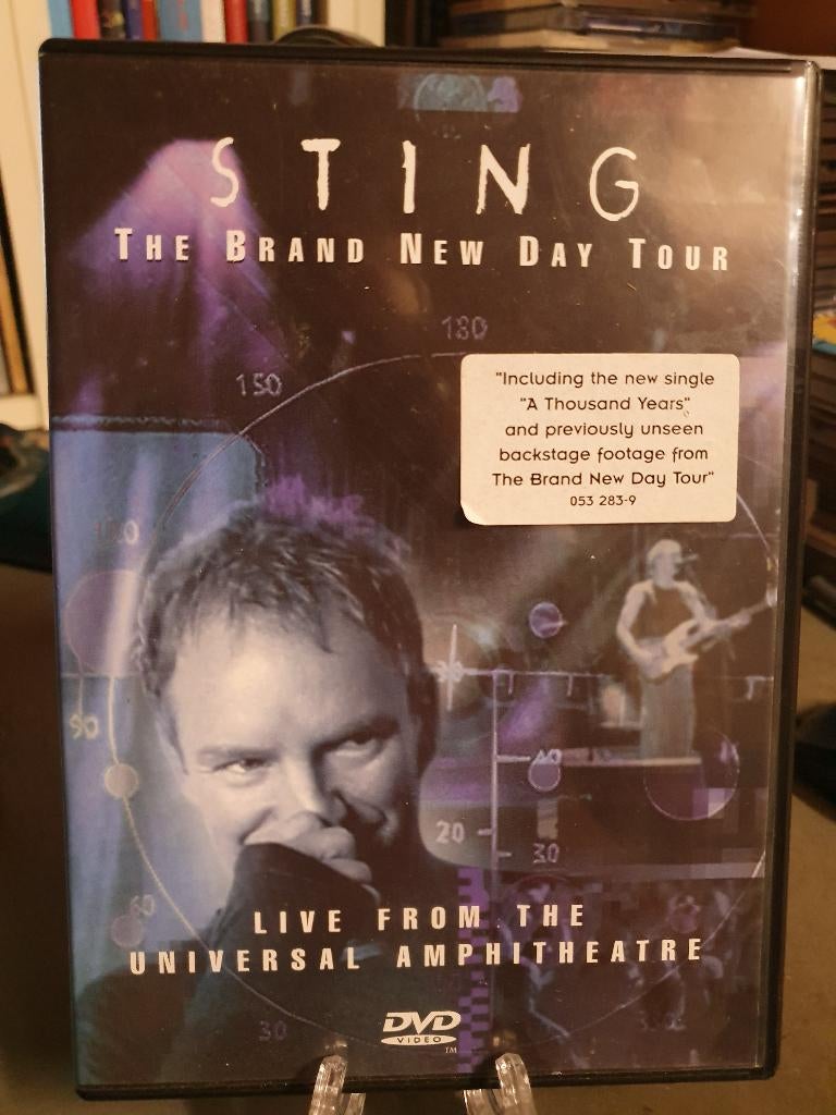 DVD Sting the brand new day tour, Alle leeftijden, Ophalen, Zo goed als nieuw