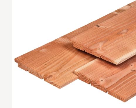 Douglas Zweeds rabat, Ophalen, Nieuw, 250 cm of meer, Planken