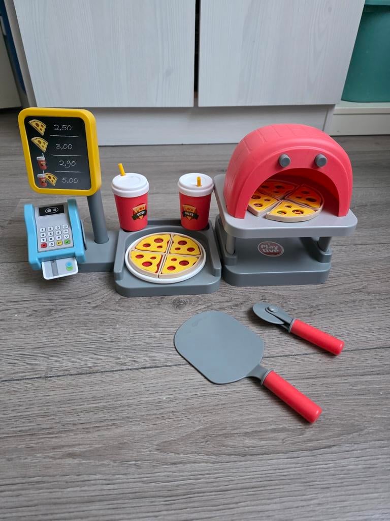 Pizza oven speelset met licht én geluid, Ophalen of Verzenden, Zo goed als nieuw, Kunststof
