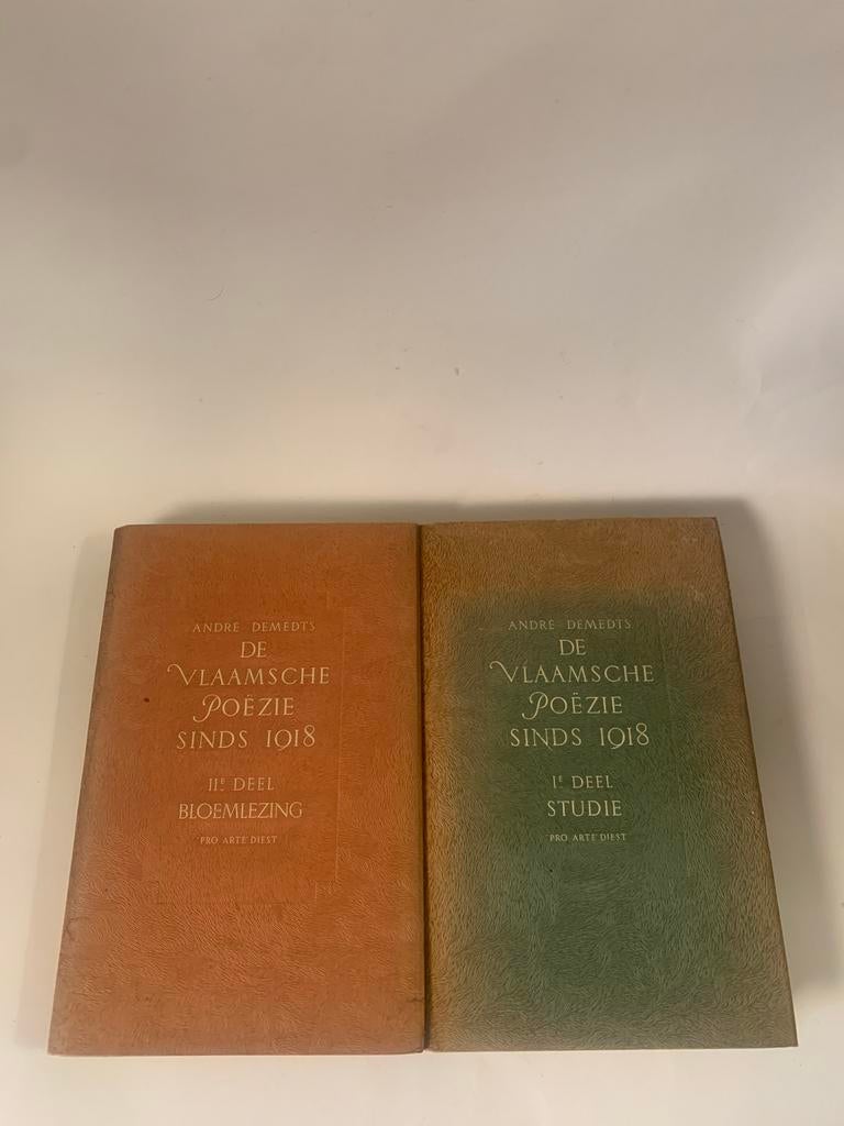 Vlaamse Poëzie sinds 1918 - 1e & 2e deel, Ophalen of Verzenden, Gelezen, Eén auteur