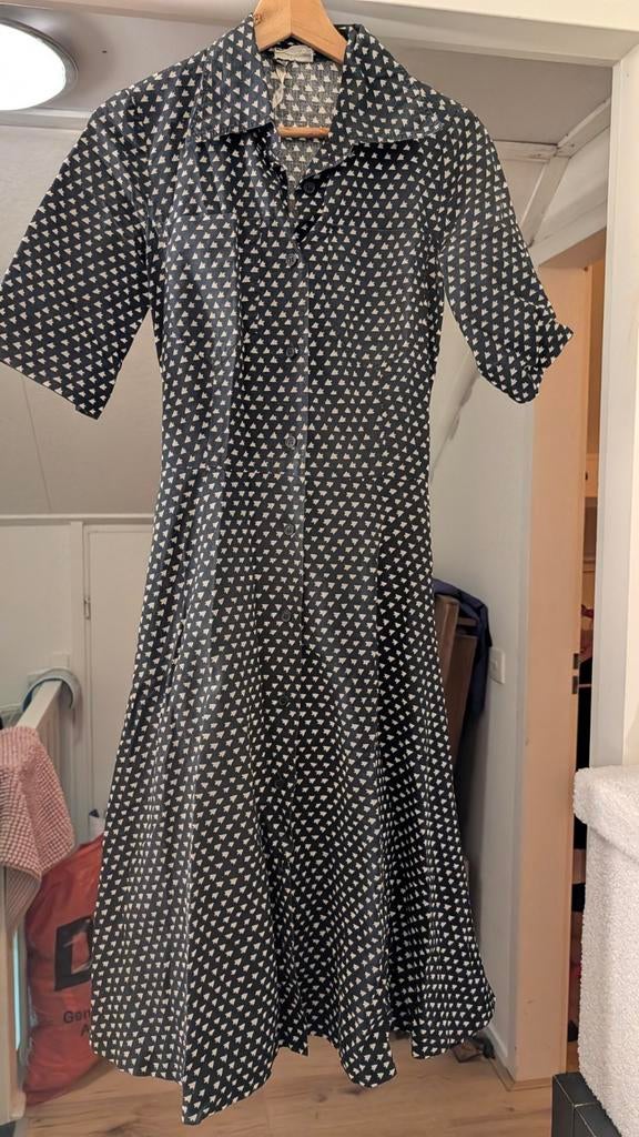 Originele Marimekko jurk uit 1974 vintage, Kleding | Dames, Jurken, Zwart, Ophalen of Verzenden, Knielengte, Maat 36 (S)